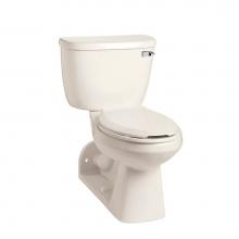 Mansfield Plumbing 151-123RHBIS - Quantum 1.6 Elongated SmartHeight Rear-Outlet Floor-Mount Toilet Combination
