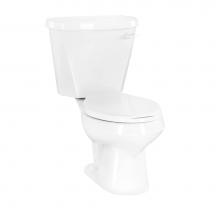 Mansfield Plumbing 382-376RHWHT - Summit Pro 1.6 Elongated Toilet Combination