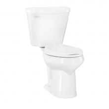 Mansfield Plumbing 385-377WHT - Summit Pro 1.28 Elongated SmartHeight 10'' Rough-In Toilet Combination
