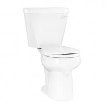 Mansfield Plumbing 388-376RHWHT - Summit Pro 1.6 Round SmartHeight Toilet Combination