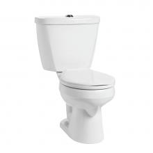 Mansfield Plumbing 380-3386WHT - Summit Dual Flush Round Toilet Combination