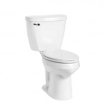 Mansfield Plumbing 384-387LTWHT - Summit 1.28 Elongated SmartHeight Toilet Combination