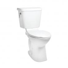Mansfield Plumbing 4987-3987WHT - Vanquish 1.6 Elongated SmartHeight Toilet Combination