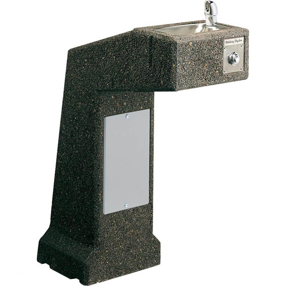 Halsey Taylor Outdoor Sierra Stone Fountain, Pedestal Non-Filtered Non-Refrigerated Freeze Resista