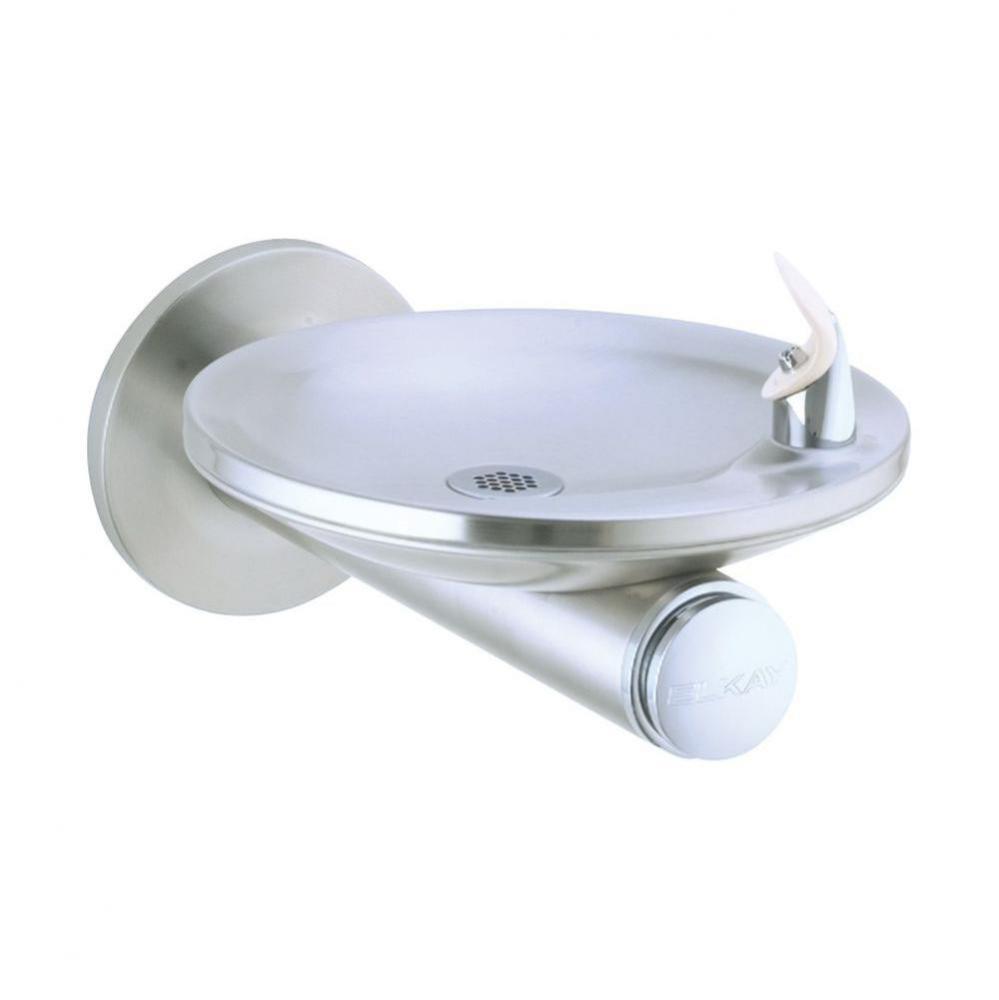SwirlFlo Single Fountain Wall Mount Non-Filtered, Non-Refrigerated Stainless
