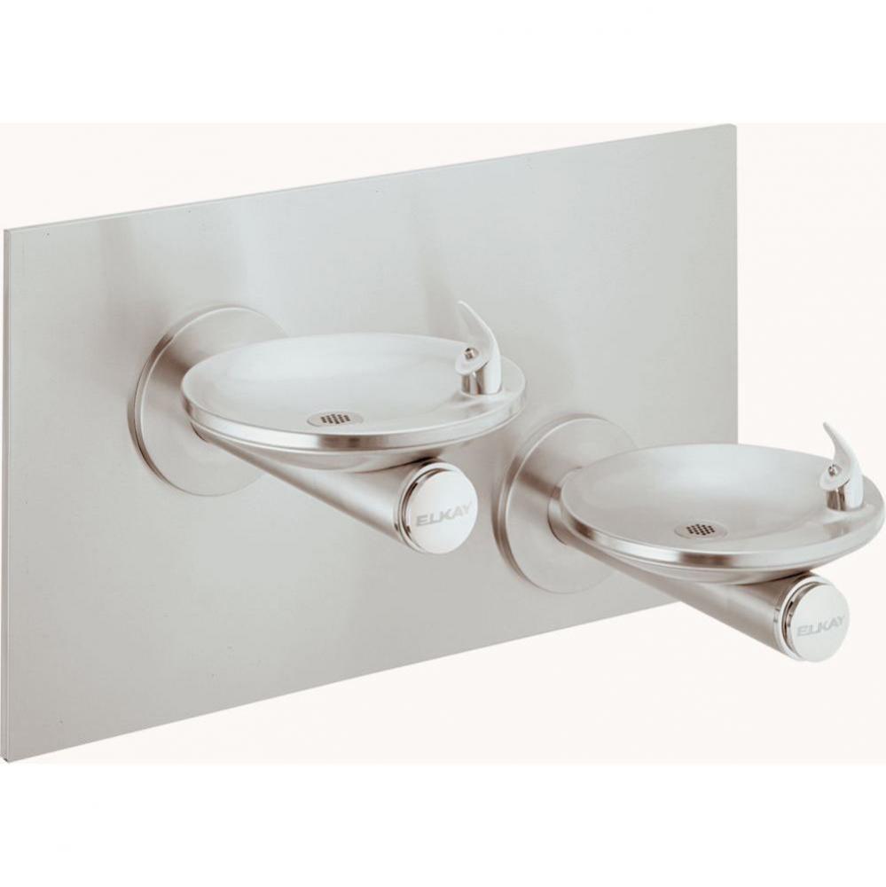 SwirlFlo Bi-Level Fountain Non-Filtered Non-Refrigerated, Freeze Resistant Stainless