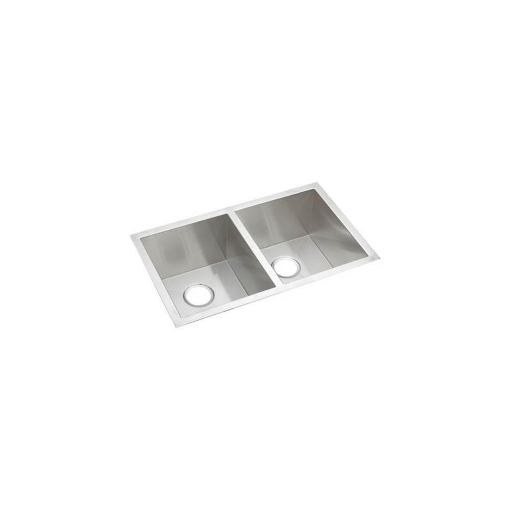 Crosstown 16 Gauge Stainless Steel, 30-3/4&apos;&apos; x 18-1/2&apos;&apos; x 10&apos;&apos; Equal