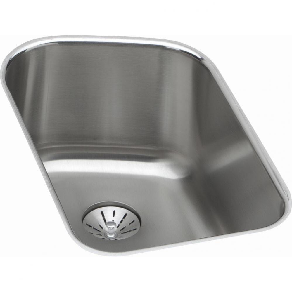 18 Gauge Stainless Steel 13.5&apos;&apos; x 20.4375&apos;&apos; x 9&apos;&apos; Single Bowl Underm