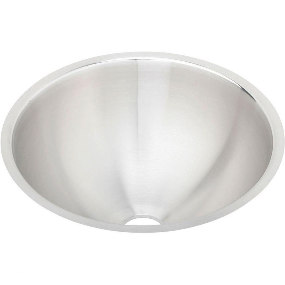 18 Gauge Stainless Steel 14.375&apos;&apos; x 14.375&apos;&apos; x 6&apos;&apos; Single Bowl Under