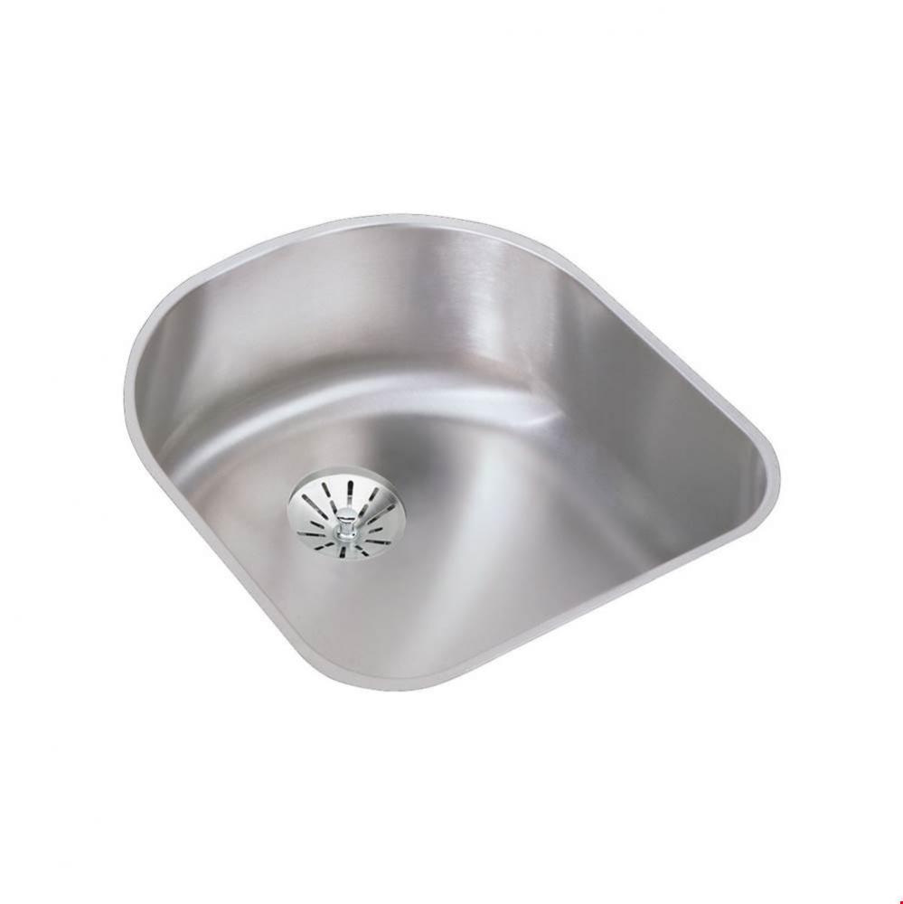 18 Gauge Stainless Steel 18.5&apos;&apos; x 20&apos;&apos; x 7.5&apos;&apos; Single Bowl Undermoun