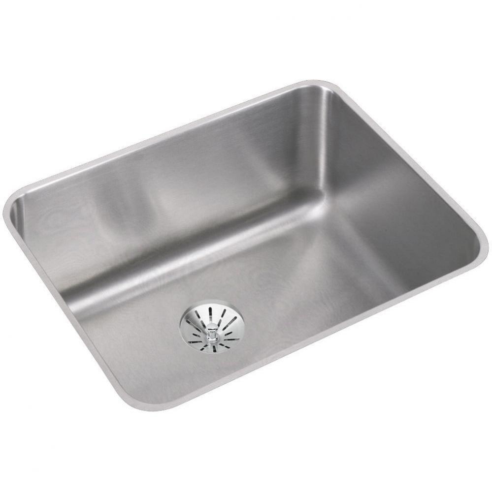 18 Gauge Stainless Steel 23.5&apos;&apos; x 18.25&apos;&apos; x 10&apos;&apos; Single Bowl Undermo