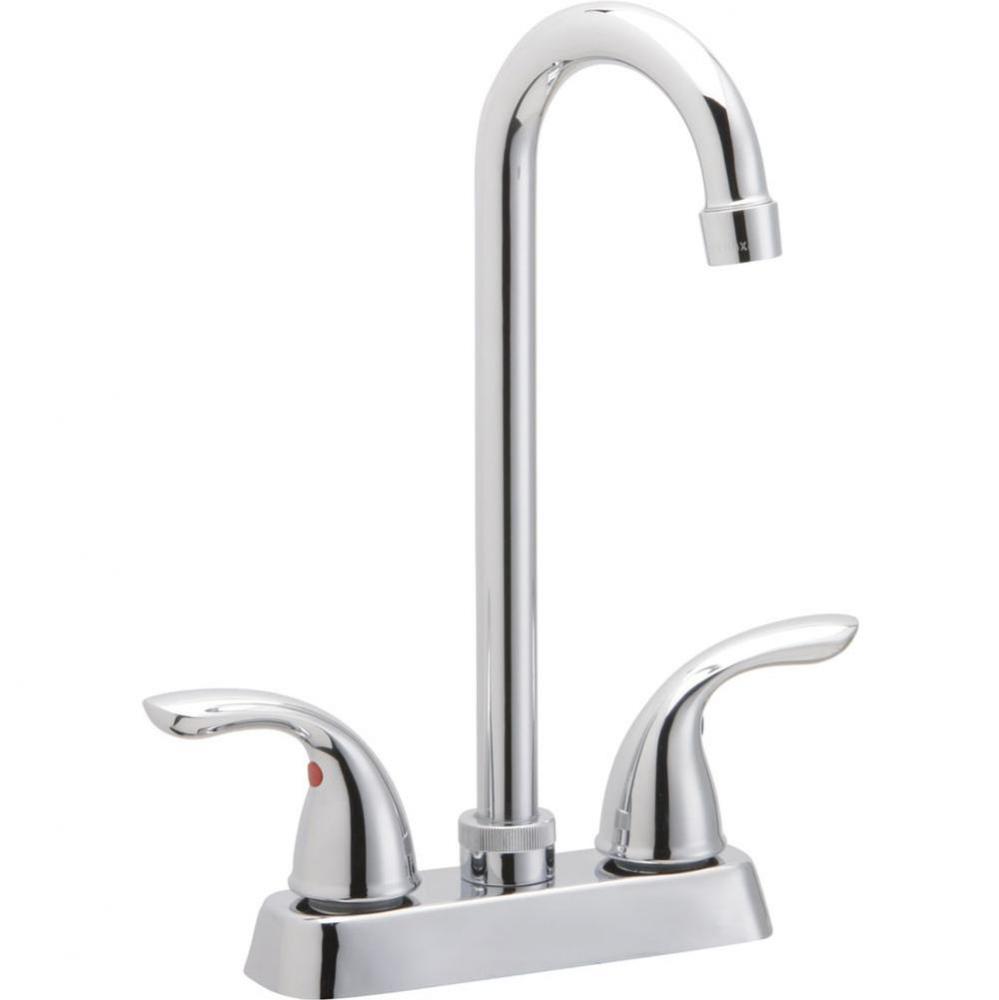 BAR FAUCET LEVER HANDLE CHROME