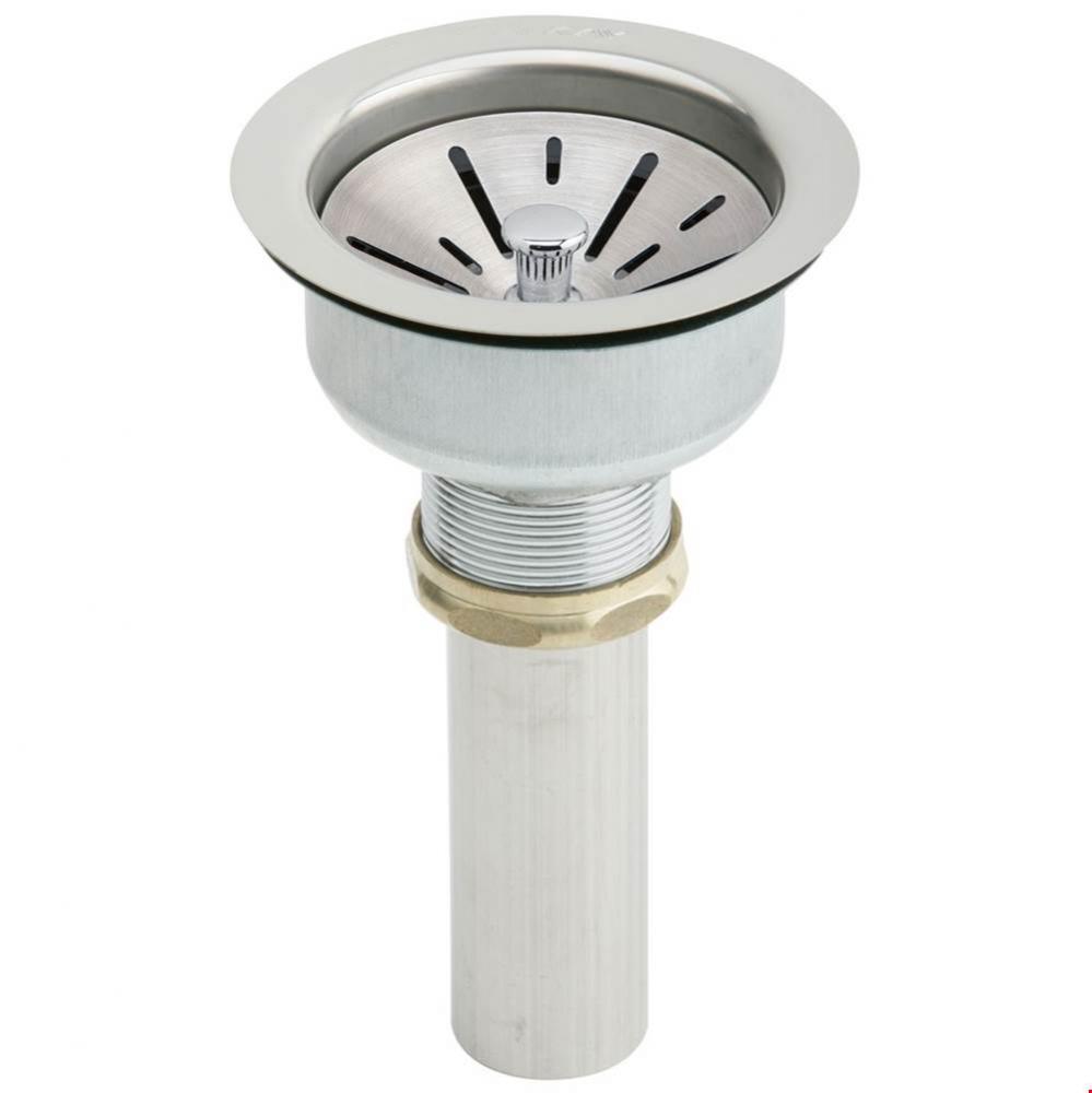 3-1/2&apos;&apos; Drain Fitting Type 304 Stainless Steel Body