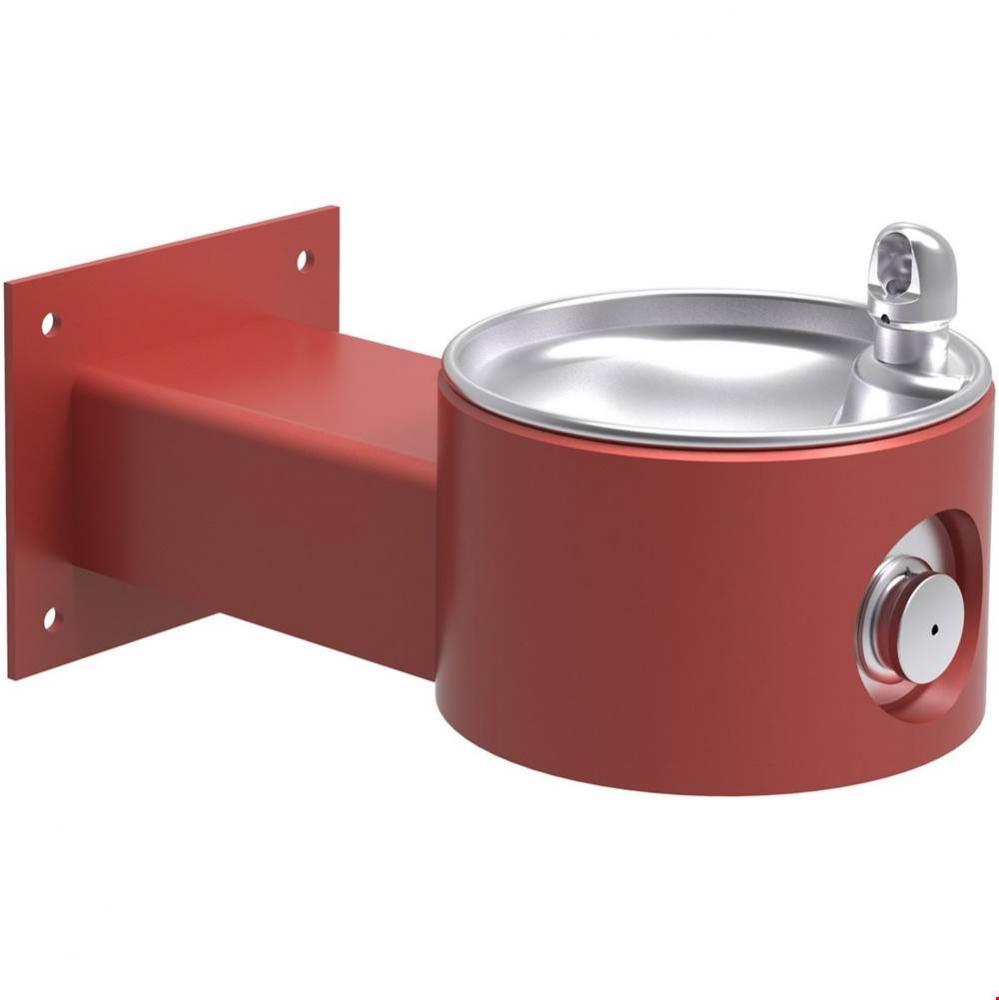 Outdoor Fountain Wall Mount, Non-Filtered Non-Refrigerated, Red
