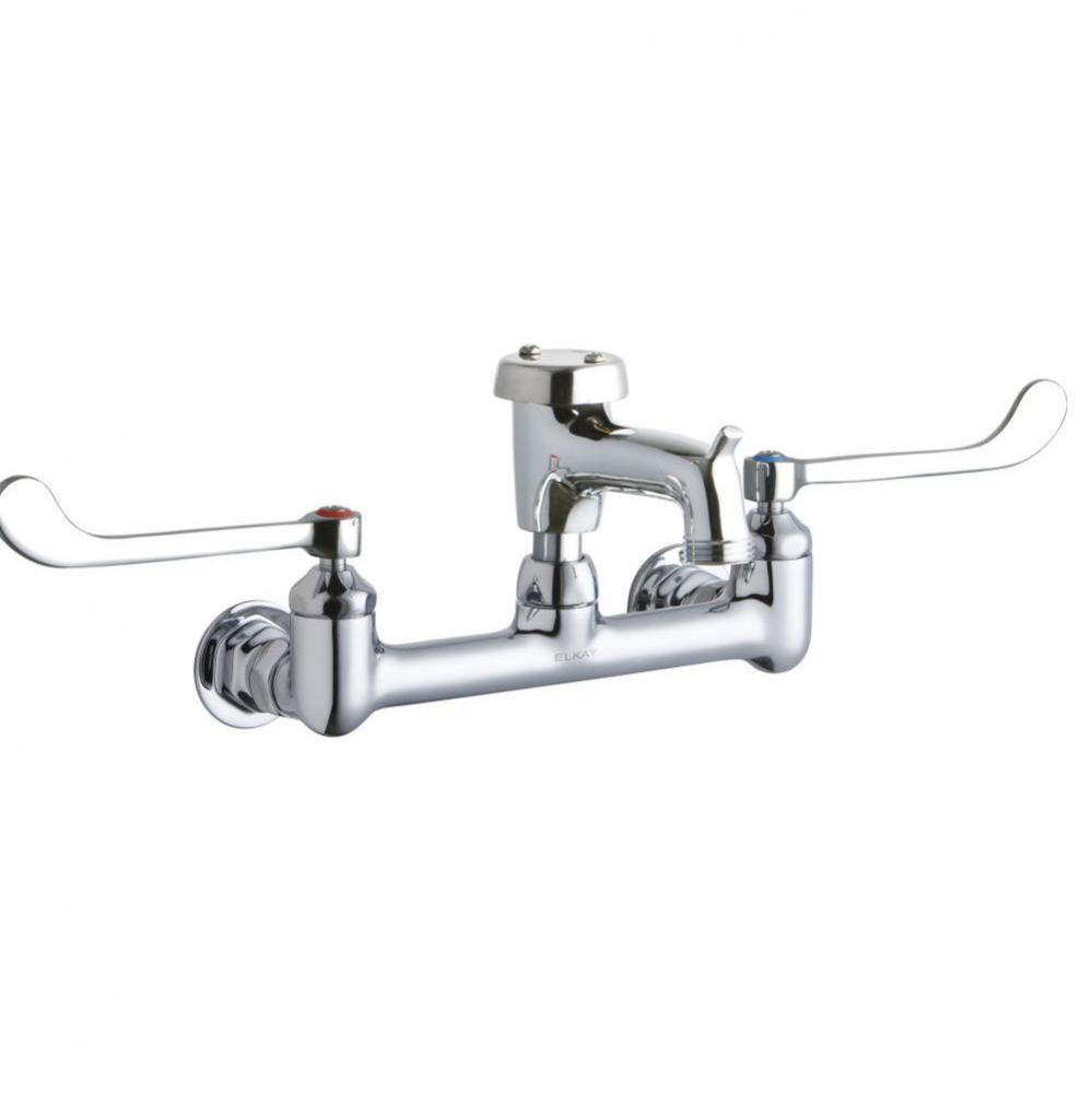 WALL MNT 8IN, BUCKET HK POL 3IN SPT, 1PC WRIST BLD HNDL, 6IN