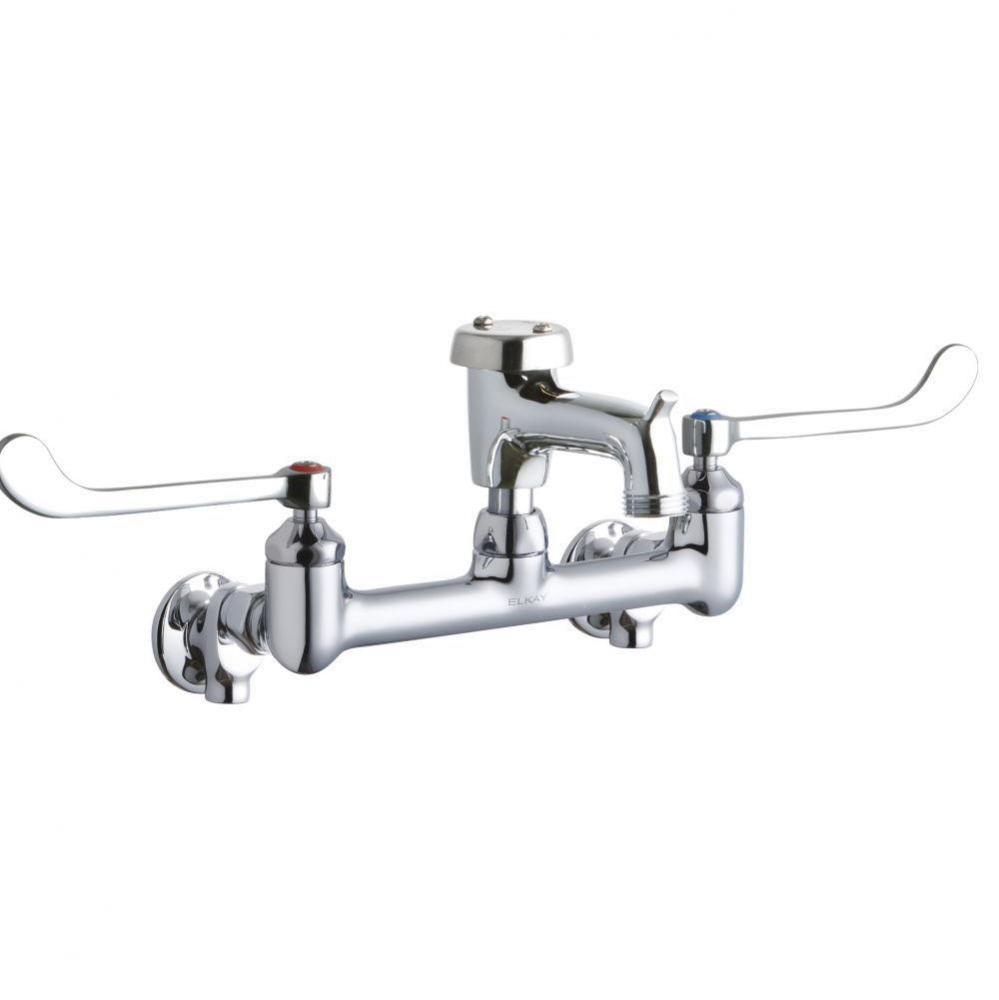 WALL MNT 8IN, BUCKET HK POL 3IN SPT, 1PC WRIST BLD HNDL, 6IN