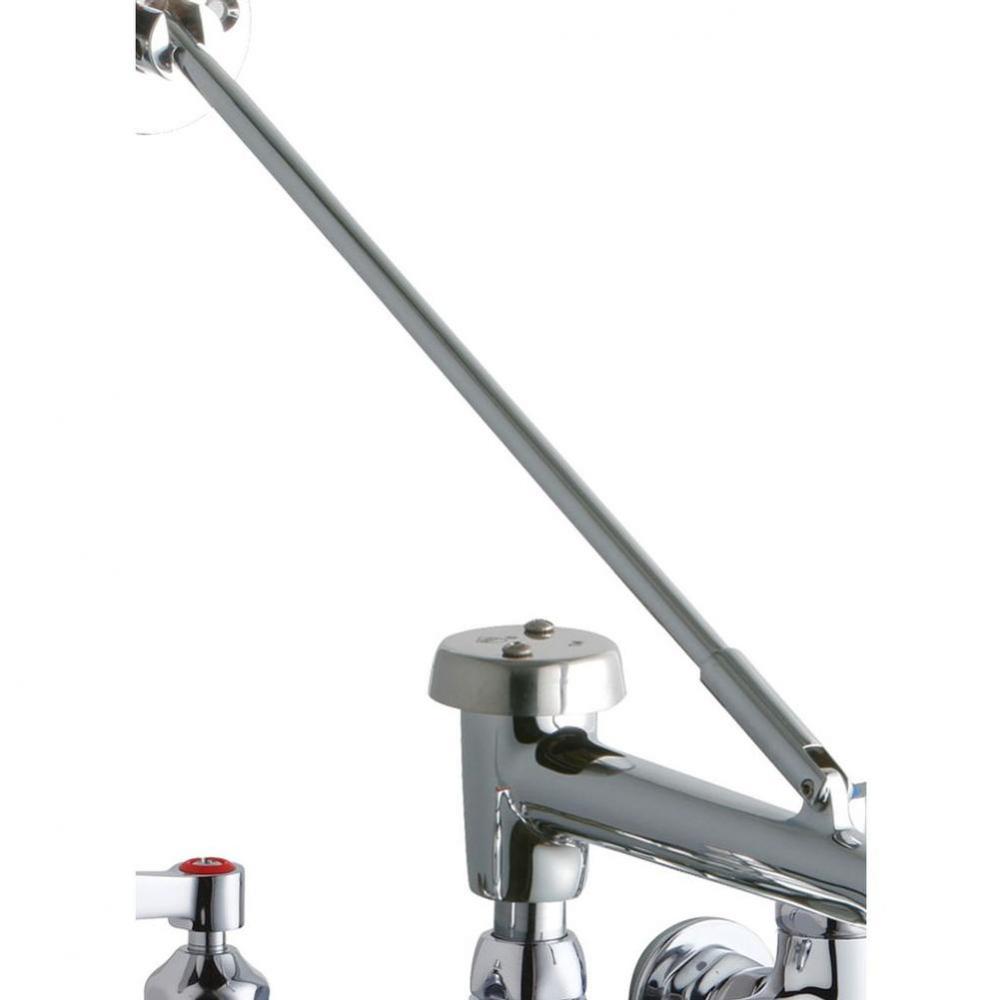 WALL MNT 8IN, BUCKET HK POL 7IN SPT, LVR HNDL, 2IN, 1/2IN HW