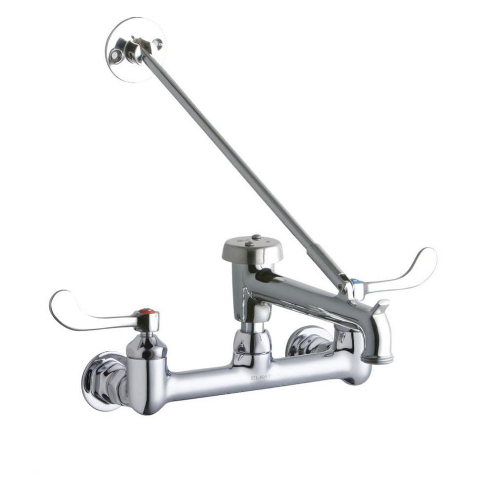WALL MNT 8IN, BUCKET HK POL 7IN SPT, 1PC WRIST BLD HNDL, 4IN