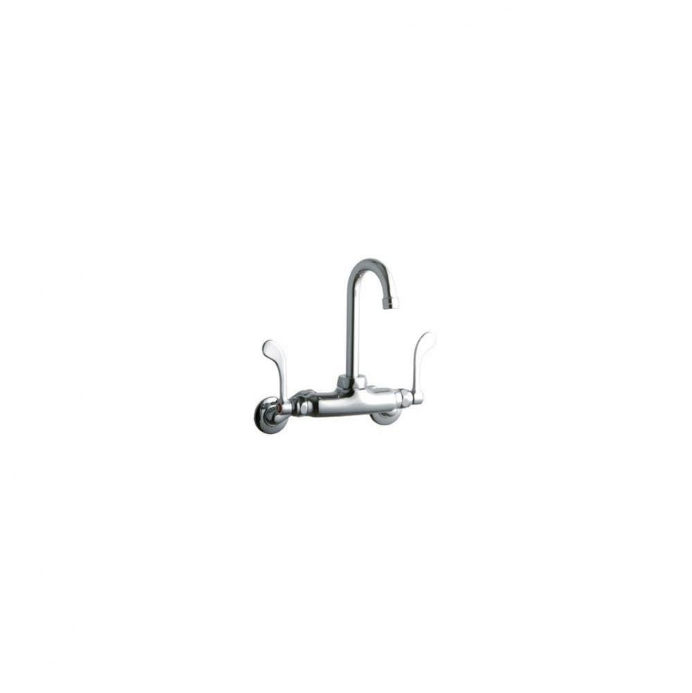 WALL MNT 4IN, GN 4IN SPT, 1PC WRIST BLD HNDL, 4IN, 2IN HW