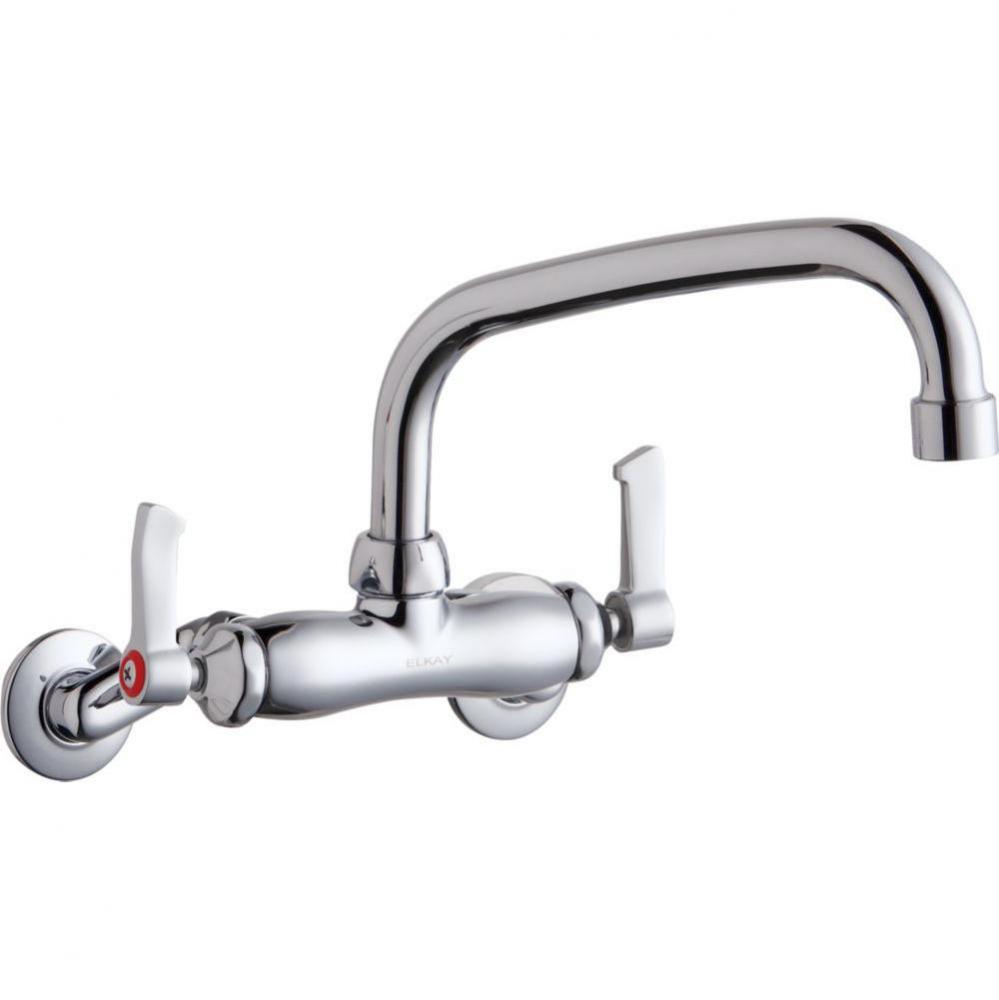 WALL MNT 4IN, TUBE 8IN SPT, LVR HNDL, 2IN, 2IN HW