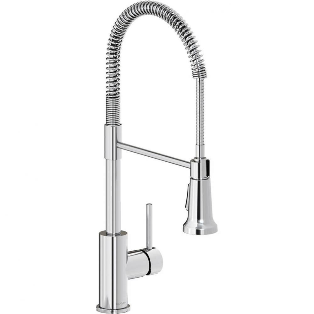 Avado Single Hole Kitchen Faucet with Semi-professional Spout and Lever Handle, Chrome