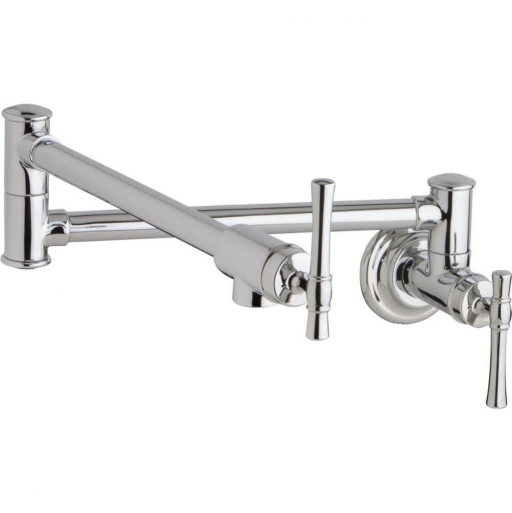 Traditional Pot Filler - Chrome