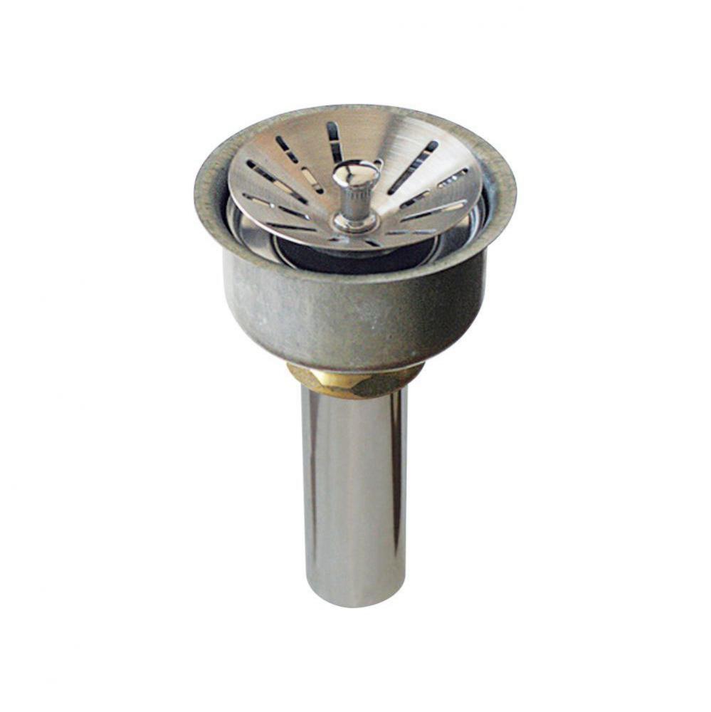Perfect Drain Fitting Type 304 Stainless Steel Body, and Strainer