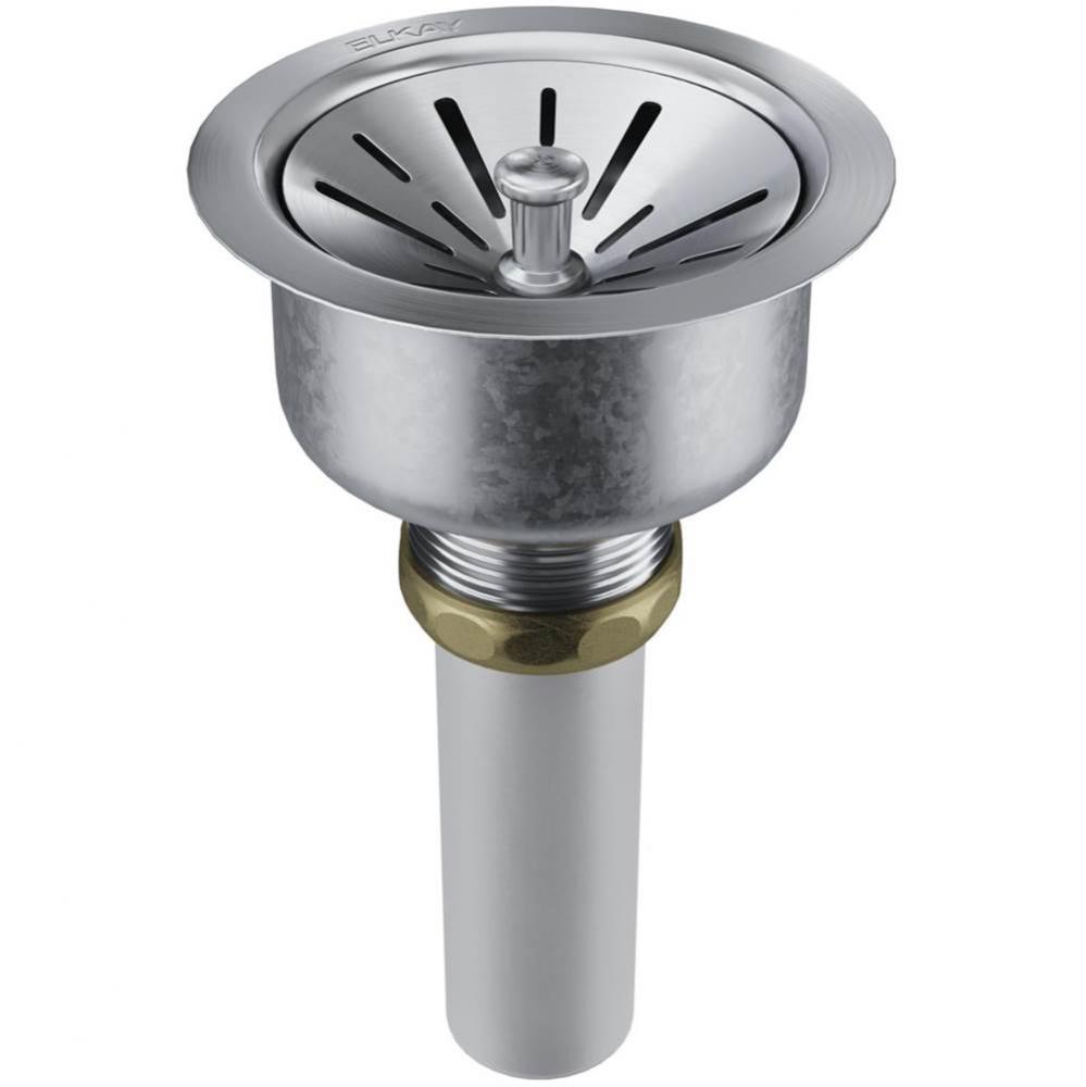 Quartz Perfect Drain Lustrous Steel