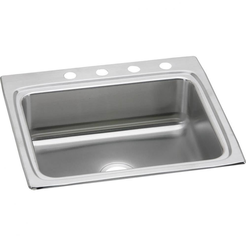 18 Gauge Stainless Steel 25&apos;&apos; x 22&apos;&apos; x 8.125&apos;&apos; Single Bowl Drop-in K