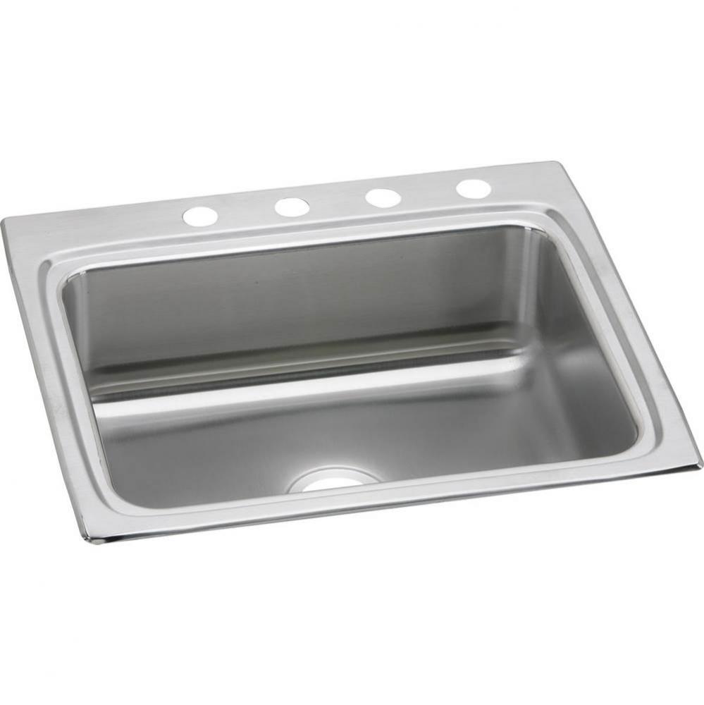 Lustertone Classic Stainless Steel 25&apos;&apos; x 22&apos;&apos; x 8-1/8&apos;&apos;, Single Bow