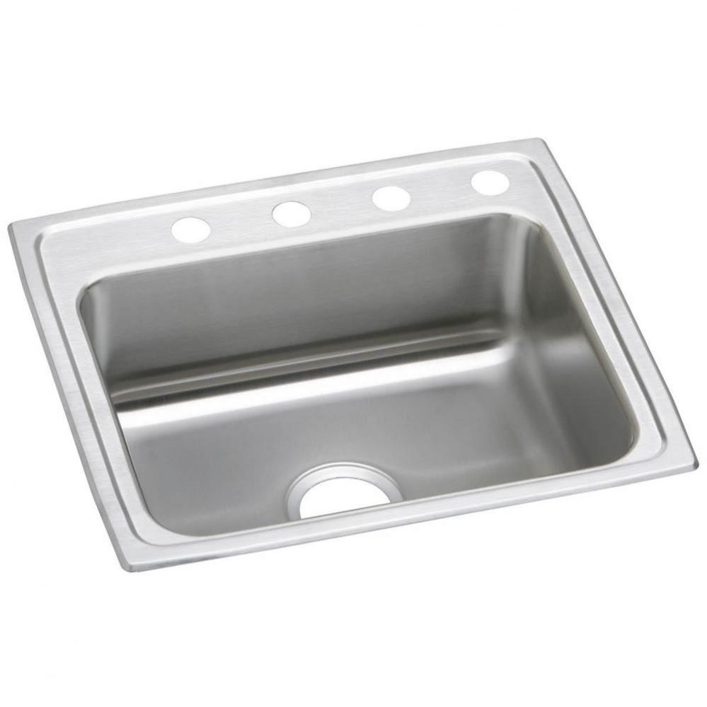 20 Gauge Stainless Steel 25&apos;&apos; x 21.25&apos;&apos; x 7.5&apos;&apos; Single Bowl Drop-in