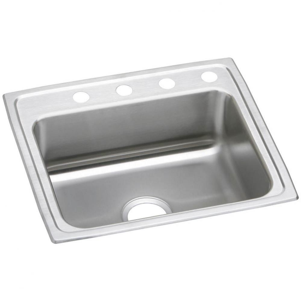 Celebrity Stainless Steel 25&apos;&apos; x 22&apos;&apos; x 7-1/2&apos;&apos;, 2-Hole Single Bowl