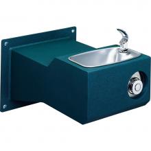 Elkay 7604705216 - Halsey Taylor Outdoor Endura Wall Mount Fountain, Non-Filtered Non-Refrigerated Freeze Resistant