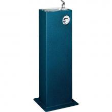 Elkay 7604715216 - Halsey Taylor Outdoor Endura Pedestal Fountain, Non-Filtered Non-Refrigerated Freeze Resistant