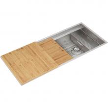 Elkay CS45CWK - Circuit Chef Workstation Stainless Steel 45-1/2'' x 20-1/2'' x 10''