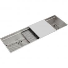 Elkay CS60WPK - Circuit Chef Workstation Stainless Steel 59-1/2'' x 20-1/2'' x 10''