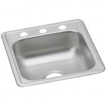 Elkay D117190 - 22 Gauge Stainless Steel 17'' x 19'' x 6.1875'' Single Bowl Drop-in