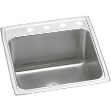 Elkay DLR2222103 - 18 Gauge Stainless Steel 22'' x 22'' x 10.125'' Single Bowl Drop-in