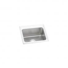 Elkay DLR2522105 - 18 Gauge Stainless Steel 25'' x 22'' x 10.375'' Single Bowl Drop-in