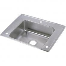 Elkay DRKAD282250R - Lustertone Classic Stainless Steel 28'' x 22'' x 5'', Single Bowl Dr