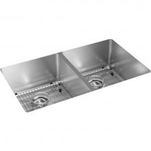 Elkay ECTRU31179TC - 18 Gauge Stainless Steel 31.5'' x 18.5'' x 9'' 50/50 Double Bowl Und