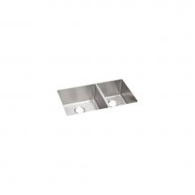 Elkay ECTRU32179RT - 18 Gauge Stainless Steel 31.5'' x 18.5'' x 9'' Double Bowl Undermoun
