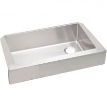 Elkay ECTRUF30179R - 18 Gauge Stainless Steel 35.875'' x 20.25'' x 9'' Single Bowl Farmho