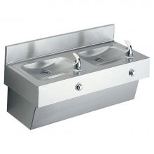Elkay EDF210C - Multi-Station Fountain, Non-Filtered Non-Refrigerated Stainless