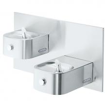 Elkay EDFP217FPRAK - Soft Sides Bi-Level Reverse Fountain Non-Filtered, Non-Refrigerated Freeze Resistant Stainless