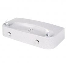 Elkay EDFPVR220RC - Soft Sides Multi-Station Composite Fountain Non-Filtered, Non-Refrigerated White Granite Composite