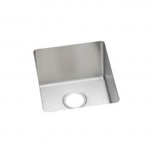 Elkay EFRU131610T - 16 Gauge Stainless Steel 16'' x 18.5'' x 10'' Single Bowl Undermount