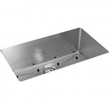Elkay EFRU281610TC - 16 Gauge Stainless Steel 30.5'' x 18.5'' x 10'' Single Bowl Undermou