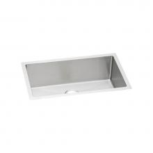 Elkay EFRU2816T - 16 Gauge Stainless Steel 30.5'' x 18.5'' x 8'' Single Bowl Undermoun