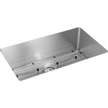 Elkay EFRU311610TC - 16 Gauge Stainless Steel 32.5'' x 18'' x 10'' Single Bowl Undermount